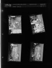 Photos of car wrecks (4 Negatives) (November 1, 1956) [Sleeve 1, Folder d, Box 11]
